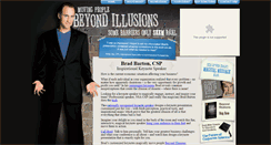 Desktop Screenshot of bradbartonspeaks.com